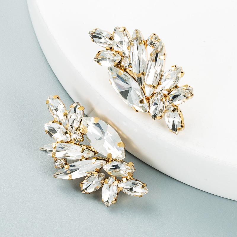 Женские простые серьги-капли из титанового стального сплава, серьги-подвески, акриловые красочные хрустальные геометрические украшения для ушей