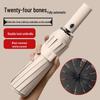 24-Bone Automatic Folding Umbrella: Stylish, Dual-Use Parasol with Sunscreen Protection for Men and Women