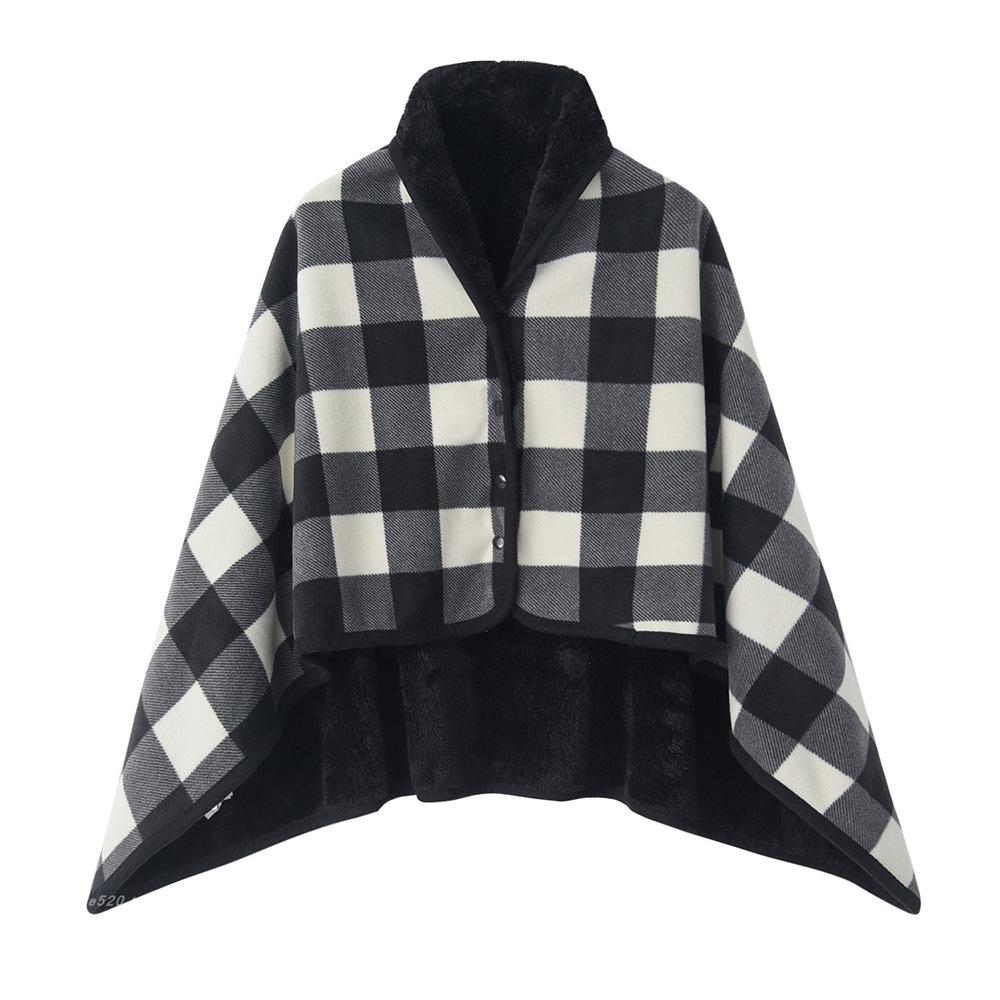 Супермягкий многофункциональный платок-одеяло - 80x135см, идеально подходит для офисного сна