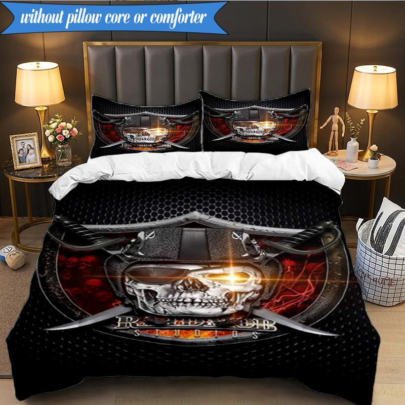 Rai-ders Football Legacy 3pcs K-pop music group Bedding set,Ideal for Bedroom, Dormitory,Including Duvet Cover And 2pcs Pillowcases,Fan gifts