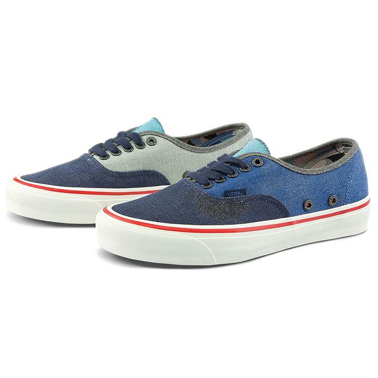 Vans Кроссовки унисекс Nigel Cabourn x OG Authentic LX Crazy Navy Mix, разноцветные VN0A4BV99RD