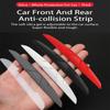 Силиконовая защитная полоса для бампера двери автомобиля, защита углов, полосы защиты от царапин, лезвие, защита от столкновений, авто