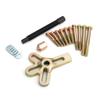 13 Pcs Car Steering Wheel Puller Kit Puller Set Gear Pulley Flywheel Remover Gear Crankshaft Damper Tool