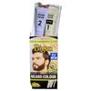 Bigen Мужская краска для бороды Коричневато-черный B102 Крем 40г | Легкая краска для бороды без подтеков с оливковым маслом и алоэ | Полуперманентная краска для бороды