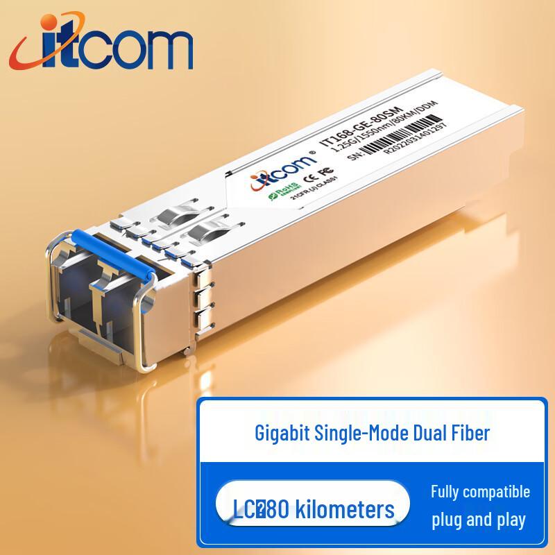 ITCOM 1.25G SFP Gigabit Fiber Optic Transceiver Module