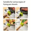 Набор из 3 силиконовых кухонных принадлежностей - держатель для ложки и крышки кастрюли с защитой от проливания, многофункциональная подставка для лопатки для использования дома и в ресторане