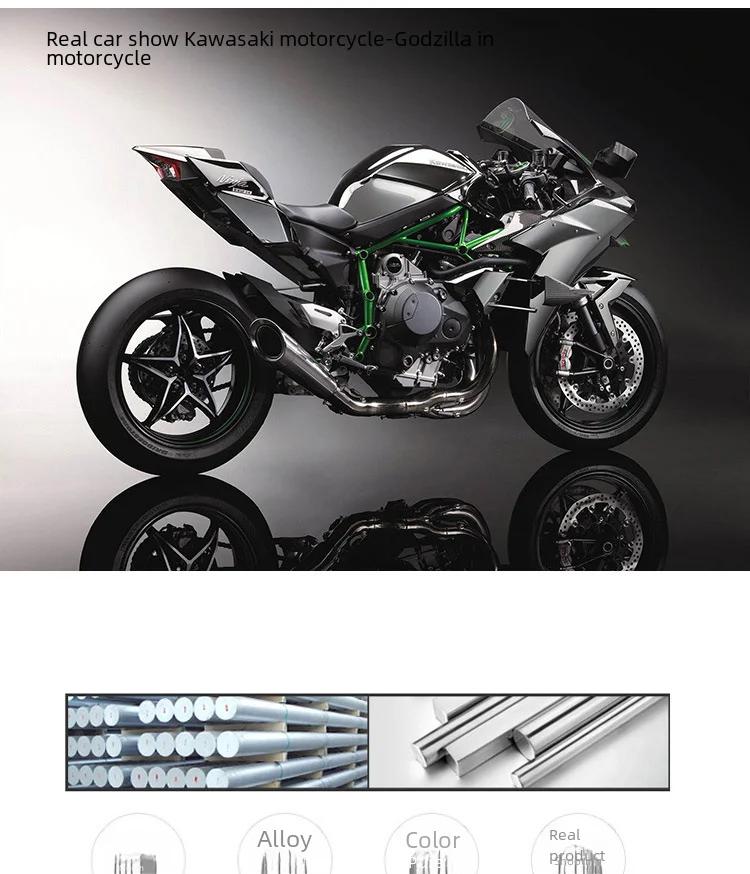 Кавасаки 1:12 Модель мотоцикла Ducati Alloy со звуком для детей