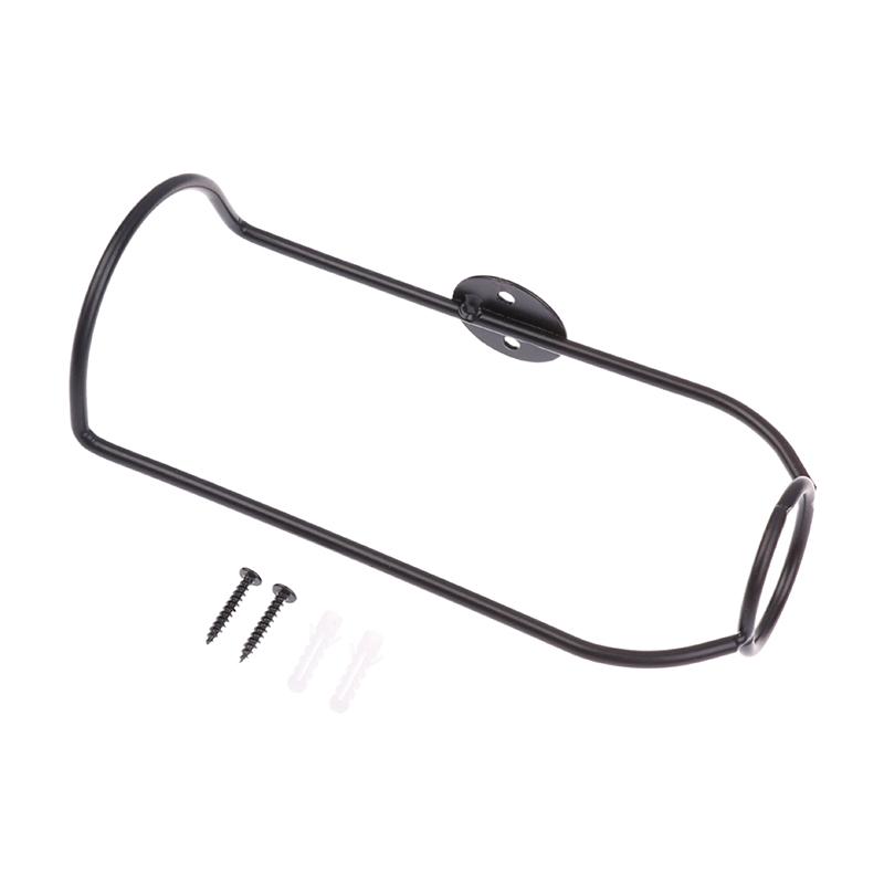 1Pcs Wall-Mounted Bar Wine Holder Champagne Storage Display Iron Metal Support Shelf Stand