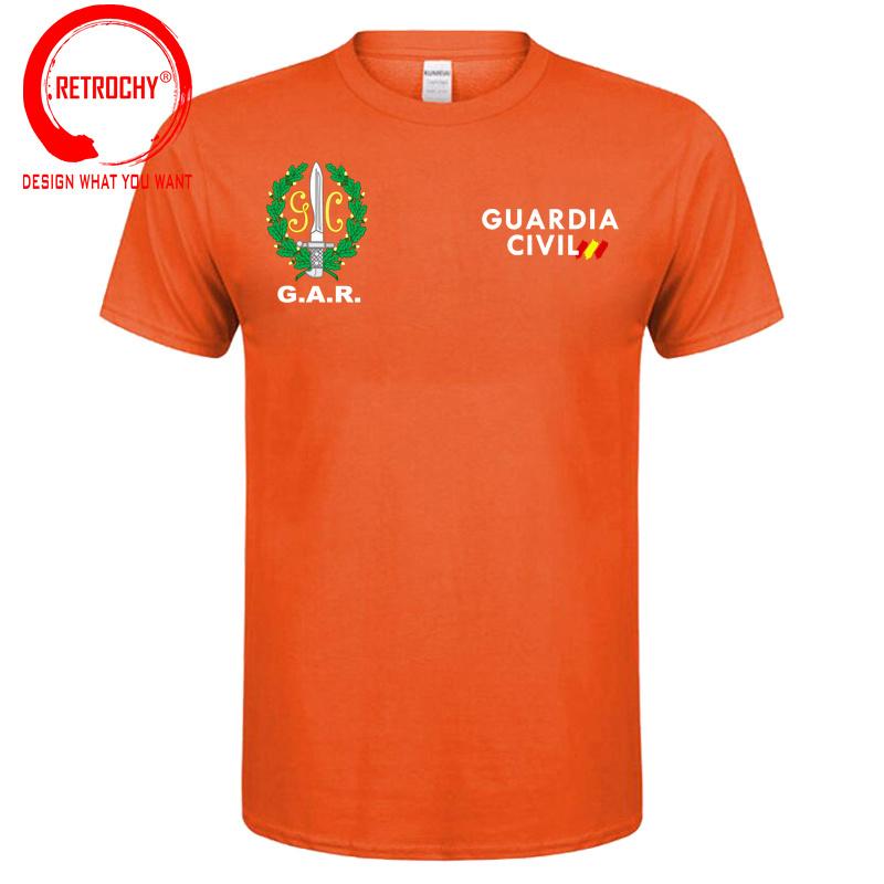 EspaA Guardia Civil GAR Operaciones Especiales T Shirt Unisex Fashion Summer Spain Militaryarmy Tee Shirt Unisexs Tshirt Camiseta