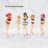 Five-part Bride Figure Nakano Ichika, Nino, Miku, Yotsuba, and Itsuki Swimsuit Blind Box Ornaments Model Set
