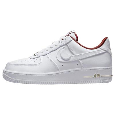 Женские кроссовки Air Force 1 Low '07 Se Just Do It Summit White Team Red DV7584-100