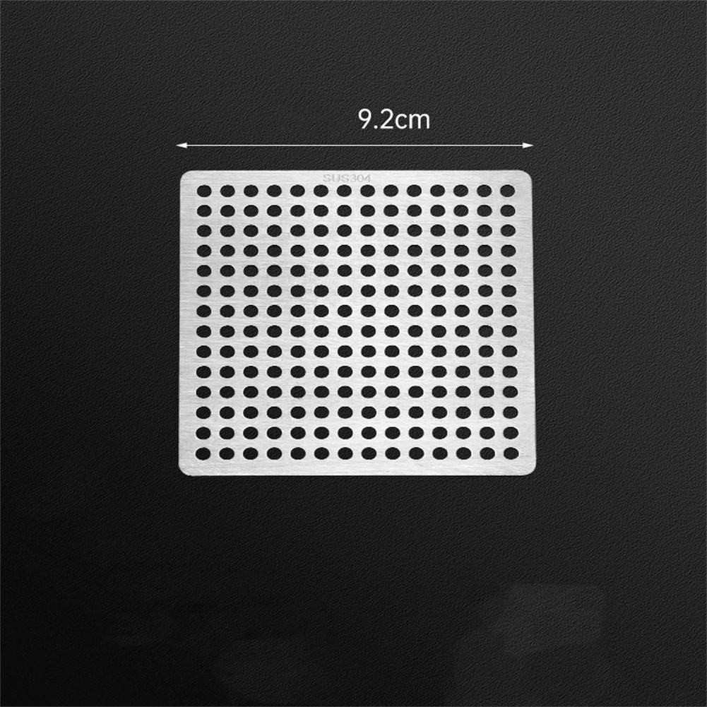 Поддерживайте стоки чистыми Квадратный нержавеющий душевой слив Крышка-фильтр для волос
