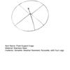 Peony Cage, Plant Support Cage with Four Legs, Heavy-Duty Metal Plant Support Ring for Roses Tomatoes Cucumbers Hydrangeas