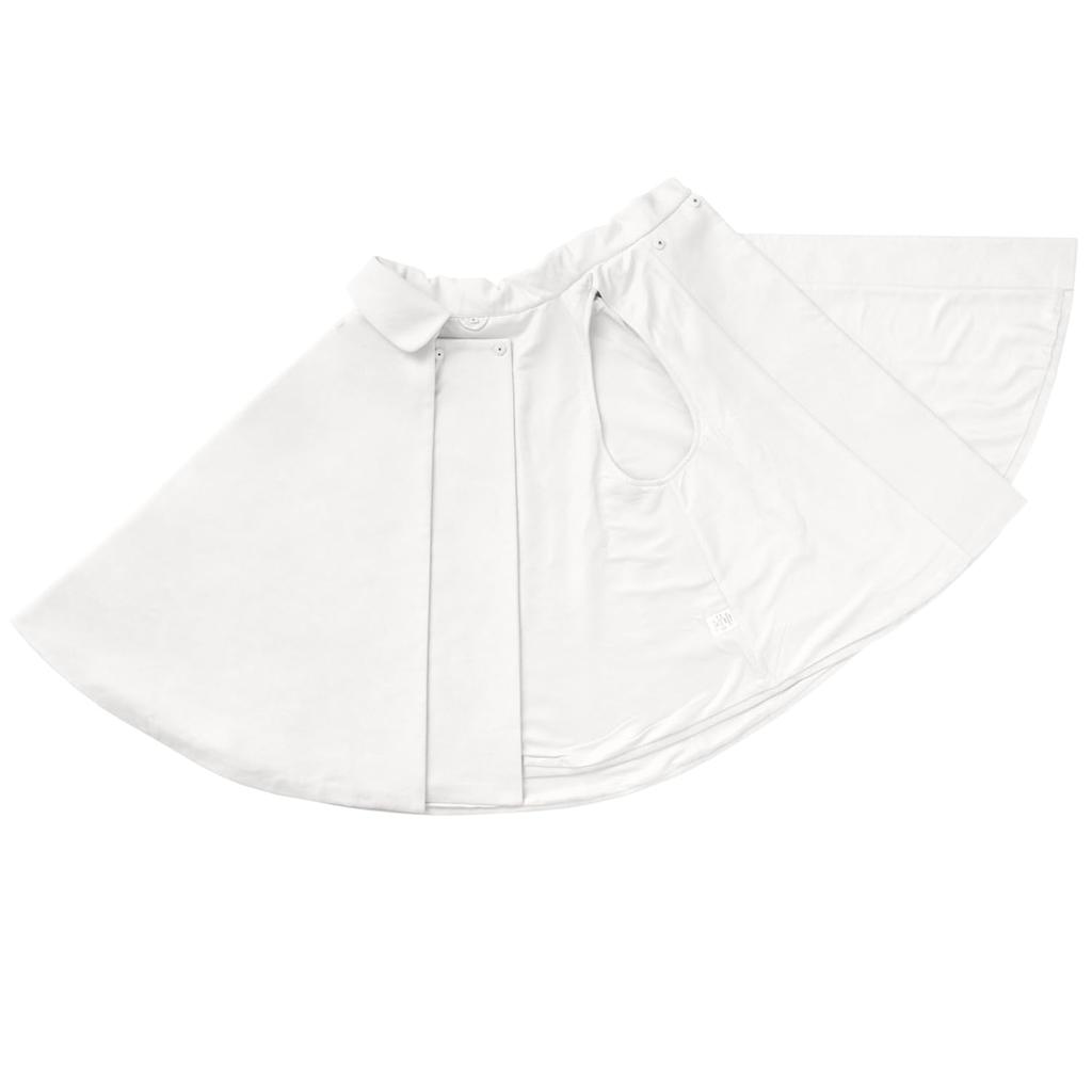 Пальто Томби Пальто Томби Кейп Пончо [KYOETSU] Японский стиль Женский (M, Белый с оттенком)