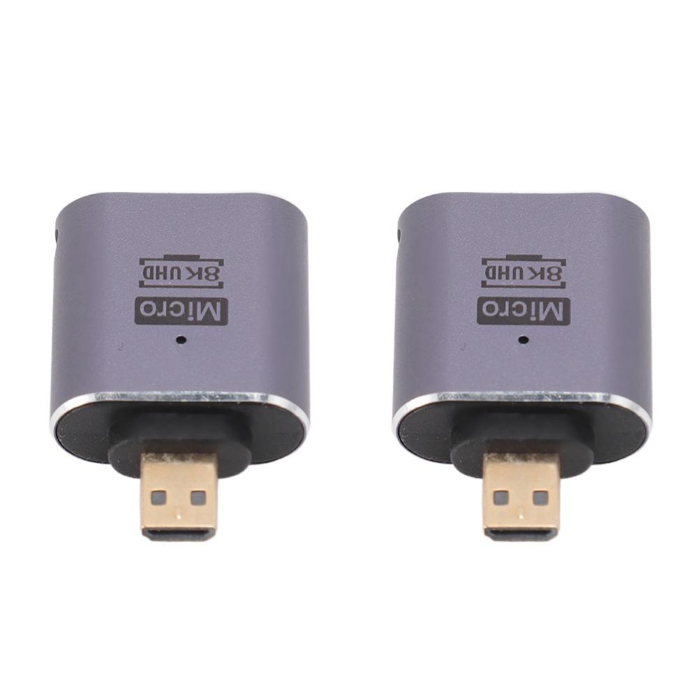 2PCS with LED indicator light High Resolution Converter Video Adapter  Ultra HD Display