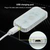 Светодиодный автомобильный мини-сенсорный светильник с зарядкой через USB, портативный автомобильный потолочный ночник для чтения, беспроводной магнитный декоративный светильник Ambinet