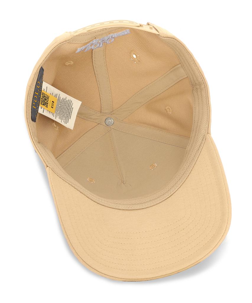 Кепка-бейсболка POLO RALPH LAUREN из двойного жаккардового трикотажа - Бежевый/Хаки