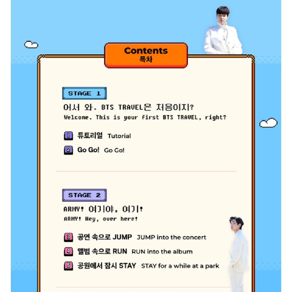 BTS Книга путешествий с полезными корейскими выражениями + открытка