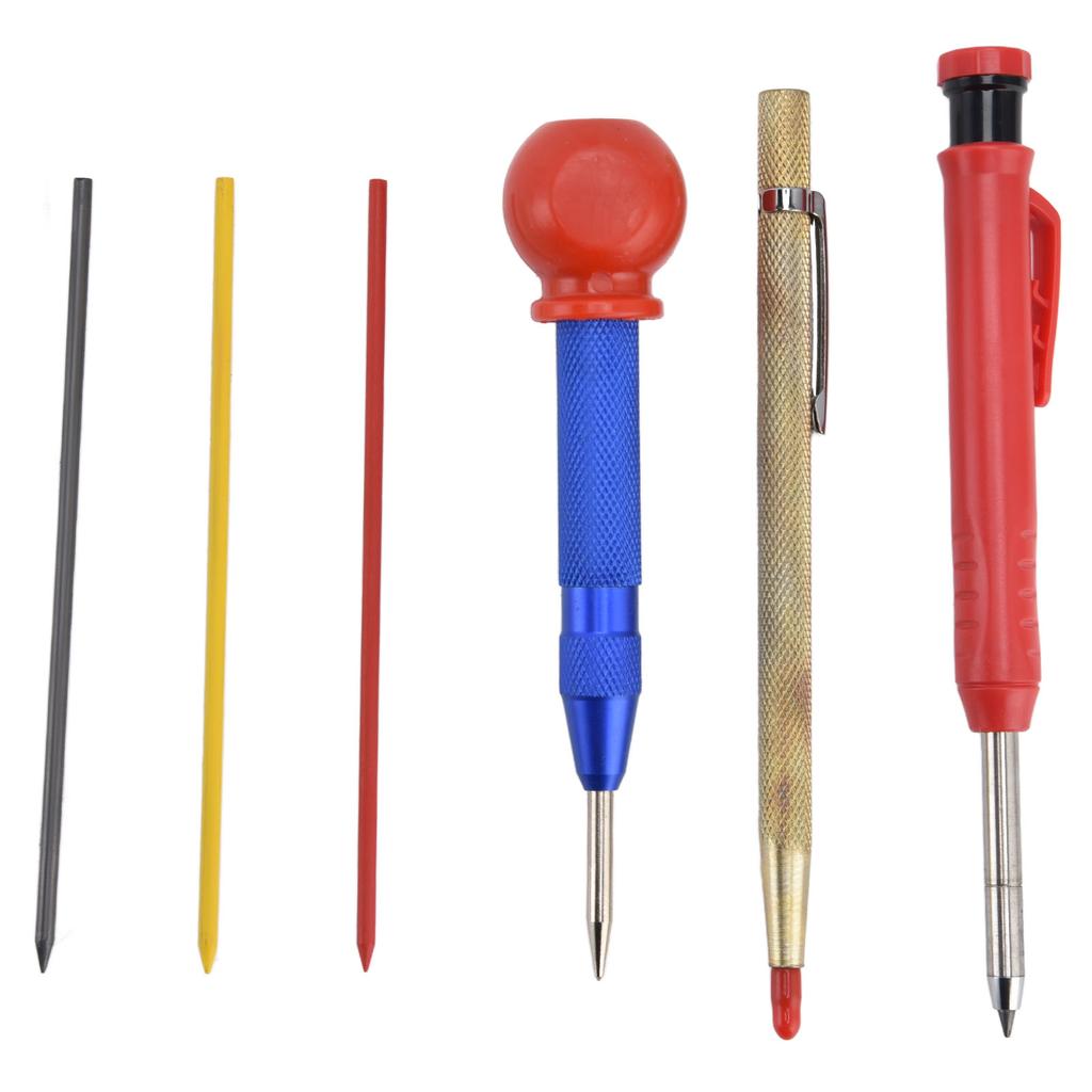 Наборы ручек для деревообработки Металлические графитовые стержни Маркировочные маркеры Позиционирование Кернер Инструменты