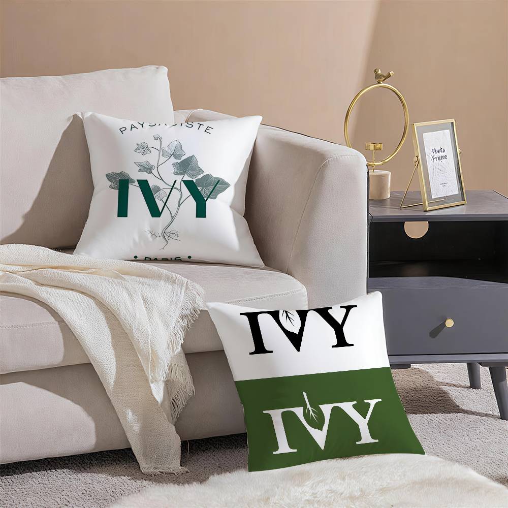 Логотип Ivy Park-P Наволочка Шелковистая элегантная Комфорт Диван-кровать Невидимая молния Пляжная наволочка