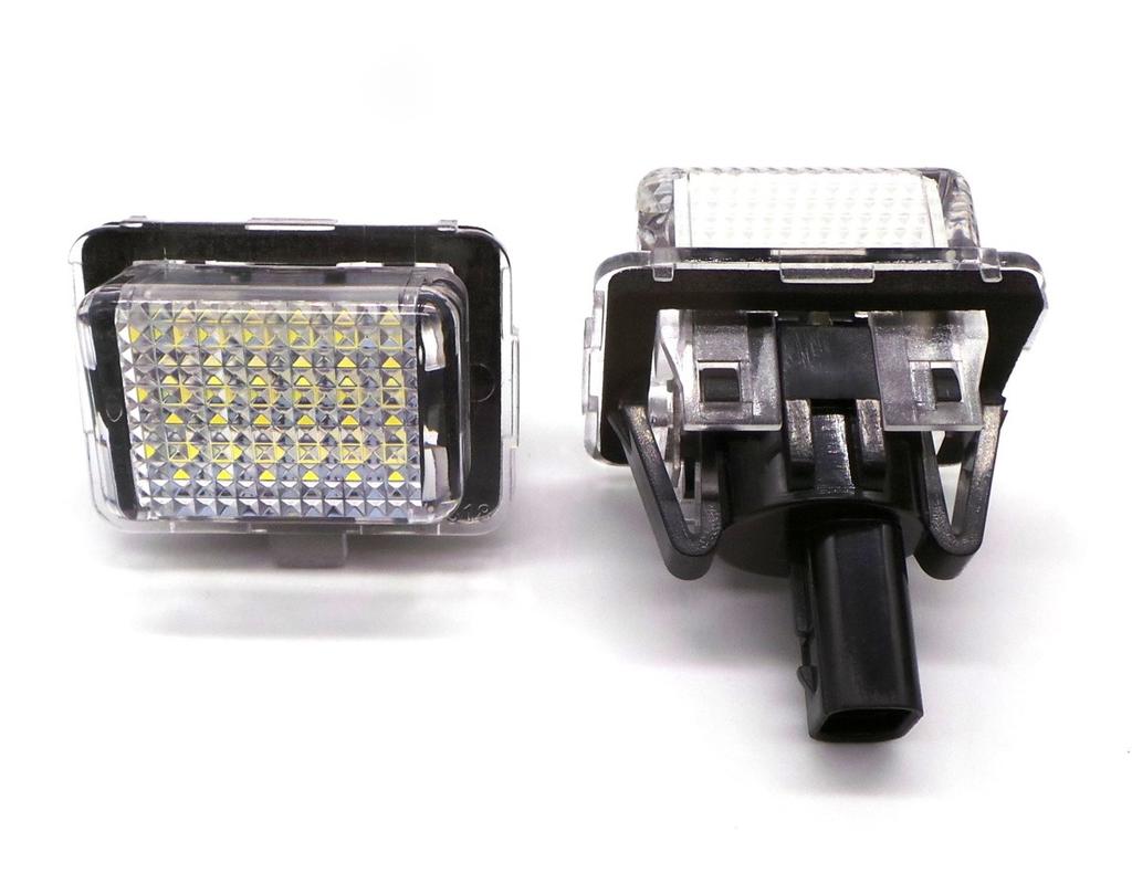 Mercedes Lampki Rejestracji Led 2Szt