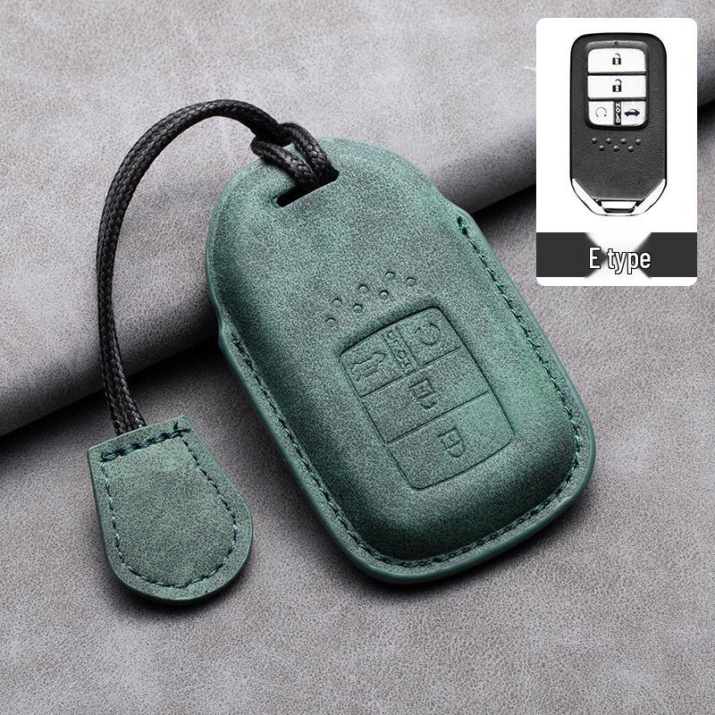Совместимый кожаный чехол для ключа для GAC Toyota CRV, Crown, Accord, Civic, Haoying и Inspire