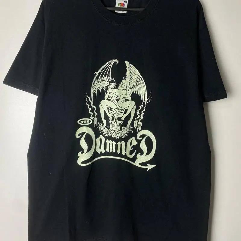 The Damned Band T Shirt Retro Black Kh14609