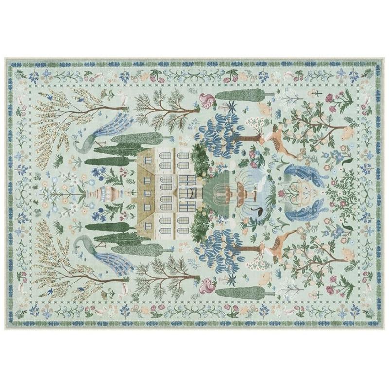 Modern Abstract Living Room Carpet Luxury Large Bedroom Bedside Decorative Rug Ideal Soft Non-Slip Sofa Coffee Table Floor Mat