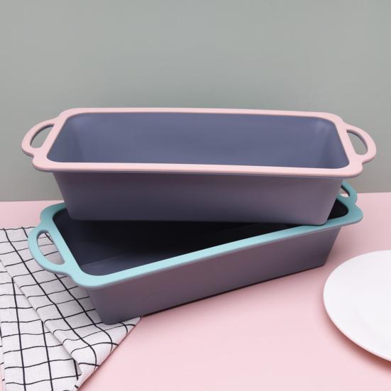 Силиконовая форма для кексов с антипригарной ручкой, пищевая устойчивая к высоким температурам форма для выпечки, кухонные принадлежности