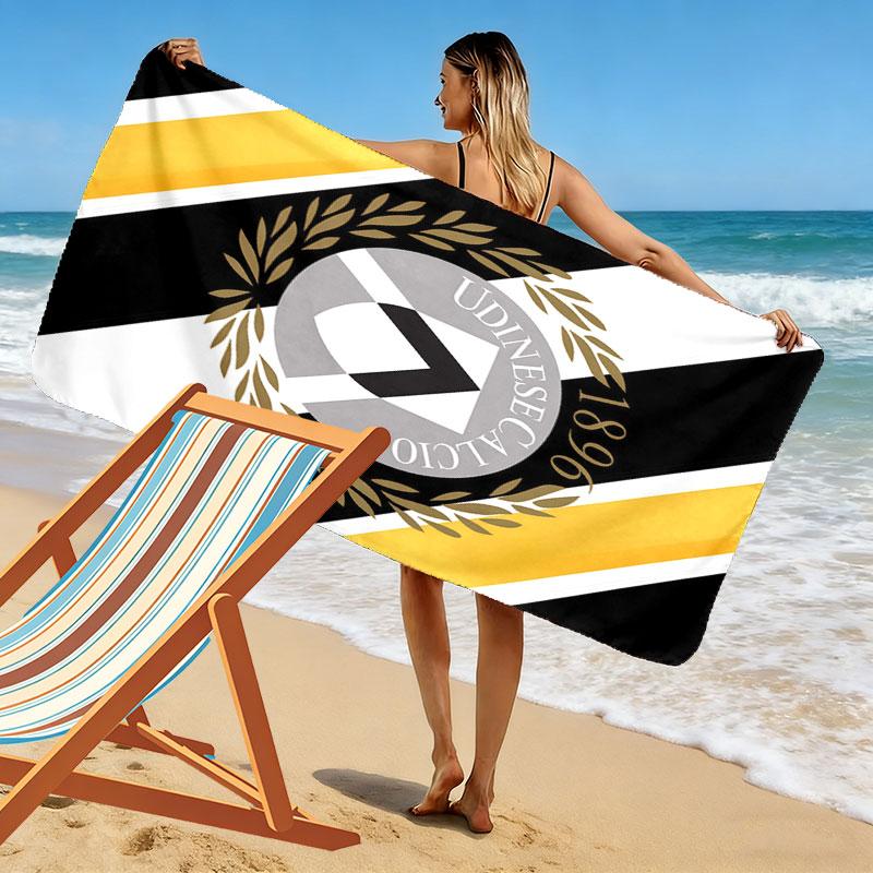 Udinese Beach Towel, Large Soft Quick Dry Towel for Beach Camping Swimming
