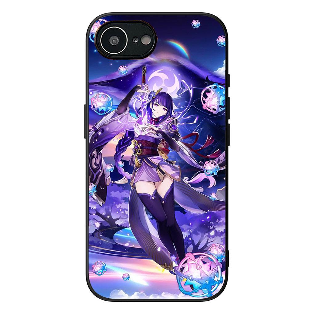 Чехол для телефона для Xiaomi Poco C75 C65 C71 C85 X7 X6 X5 F7 F8 Ultra F6 Pro Корпус Case Baal Raiden Shogun Genshins Impacts Venti