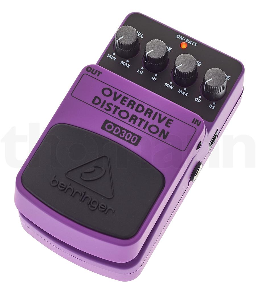Behringer Behringer Guitar Effect Pedal OD300 Overdrive/Distortion OVERDRIVE/DISTORTION