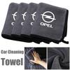 Car Wash Cleaning Microfiber Towel Car Cleaning Drying Cloth For Opel Astra G H J K F Corsa D Zafira B Insignia Mokka Regal