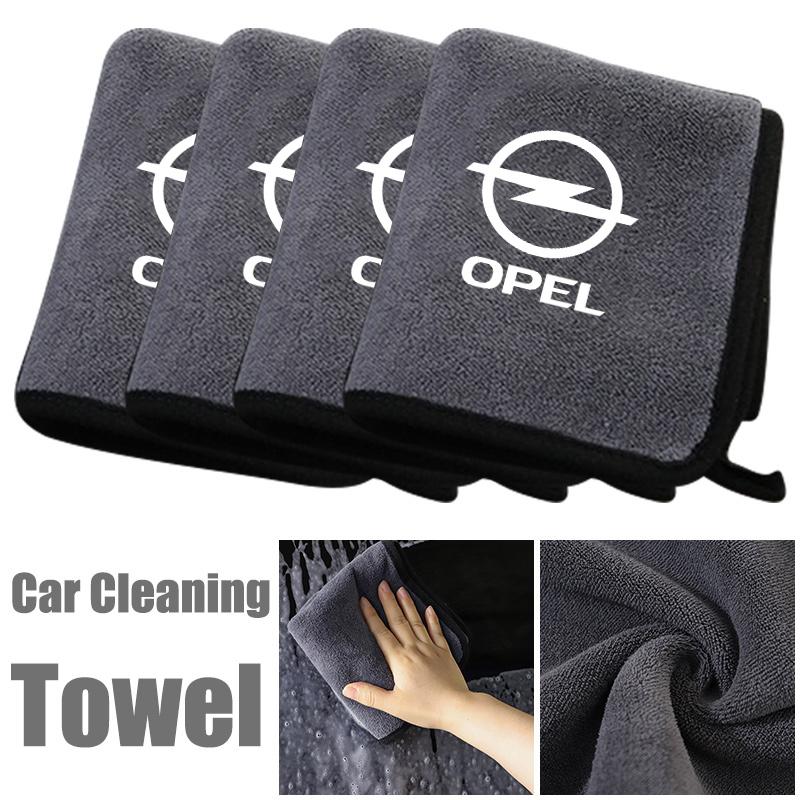 Car Wash Cleaning Microfiber Towel Car Cleaning Drying Cloth For Opel Astra G H J K F Corsa D Zafira B Insignia Mokka Regal