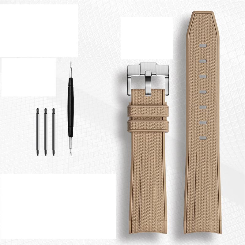 Резиновый ремешок для часов Rolex Omega X Swatch Joint MoonSwatch Constellation Водонепроницаемый Спортивный 20 мм Ремешок для часов Изогнутый конец