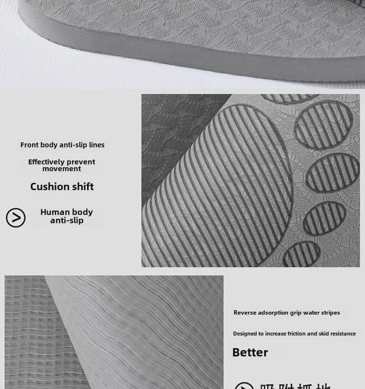 Круглая скакалка и коврик для йоги TPE: Звукоизолирующая, ударопрочная подушка для фитнеса, танцев и упражнений в помещении