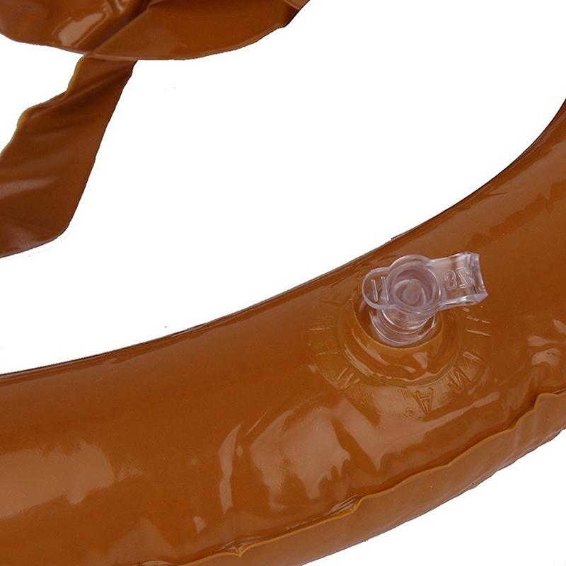 5Pcs/set Blow-Up Inflatable Reindeer Antler Hat 4 Rings Christmas Holiday Game