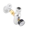 Homebrew CO2 16g Регулятор Зарядный Комплект Газ Отключение Домашний Кегератор Разливного Пива(0-150 фунтов на квадратный дюйм)
