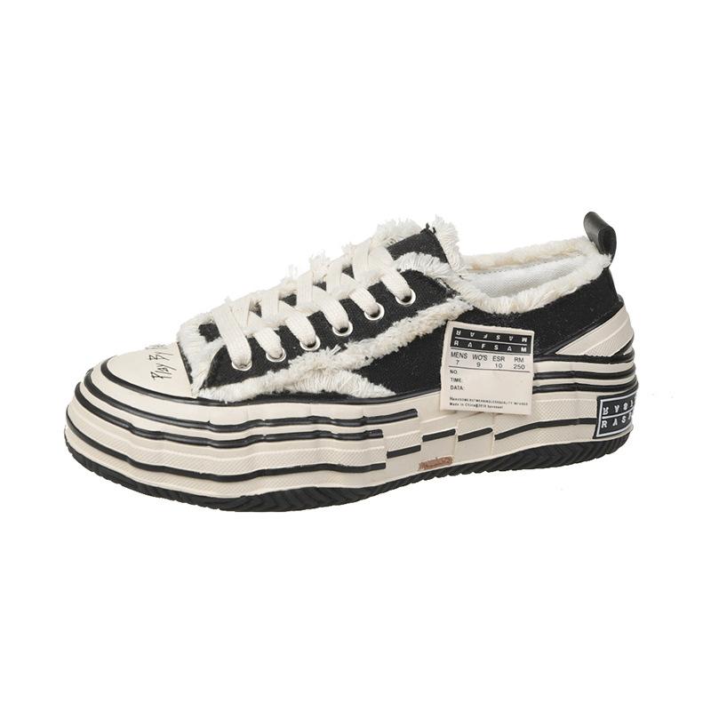 У Цзяньхао, те же парусиновые туфли на платформе, мужские и женские, генная мутация Юй Вэньлэ, универсальные парные кеды, весенние туфли для нищих