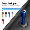 LJEEG1 2026 Car Sticker 4Pcs Car Door Lock Knob Alloy Security Insurance Pull Pins For BMW M E34 E36 E60 E90 E46 E39 E70 F10 F20 F30 X5