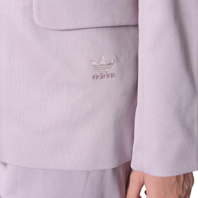 Adidas Однотонный прямой удобный костюм женские костюмы розовый FN2767