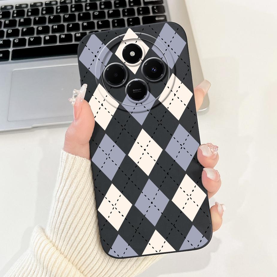 Чехол для Xiaomi Poco C75 Стильный чехол с художественной росписью Мягкий силиконовый ударопрочный чехол для телефона Для Xiaomi Poco C75 PocoC75 Чехлы Бампер