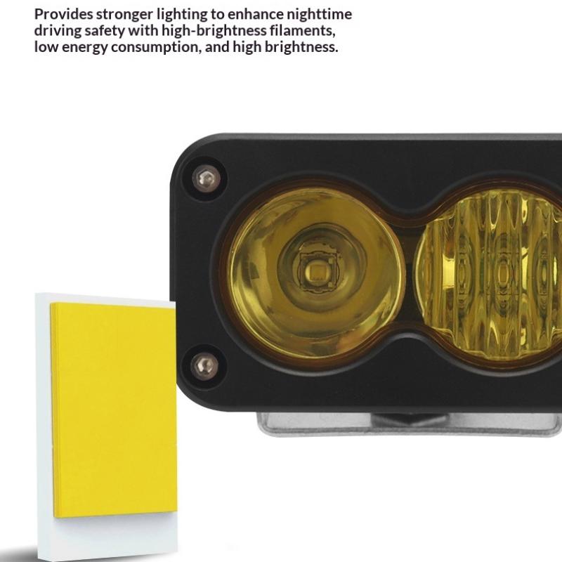 3 Inch LED Pod Spotlight Plug and Play High Brightness Light for Ridstar Q20 Motorcycle Pickup Offroad Utility Vehicle