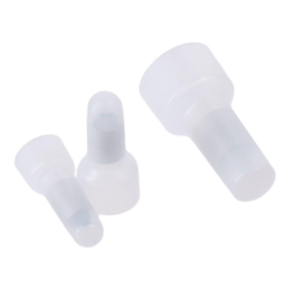 250 Pcs 12-10GA Closed End Wire Connector 16-14 Insulated Terminal Cable Terminals Crimp Terminal