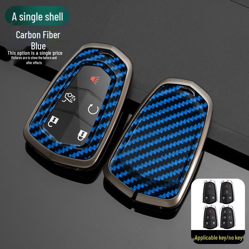 Cadillac Key Case: Fits XT5, CT5, XT6, XT4, CT ATSL, CT4, XTS - Shell Bag with Buckle