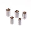 1/4Inch 4-14Mm Six Angle Sleeve Convert Hex Deep Socket Wrench Head Sleeve For Ratchet Wrench Auto Repair Hand Tool