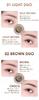 Glow Brow Liner in Brow Liner Korean Cosmetics Brown [Bling Official] (2 1) / 2-Color 4.2g (02 Duo)