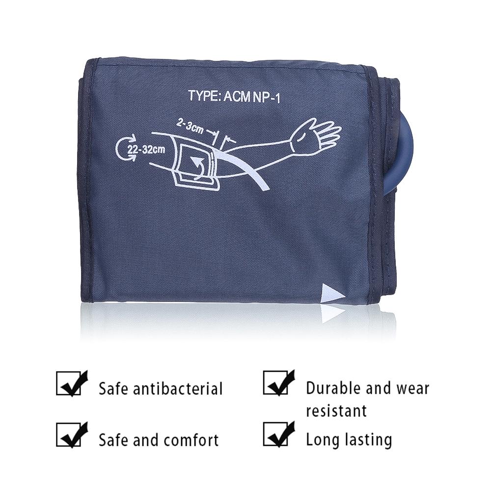 1 шт. большая манжета для измерения артериального давления для взрослых 32/48 см для руки, монитор артериального давления, тонометр, сфигмоманометр