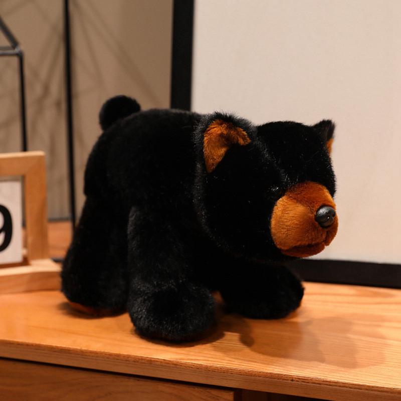 Плюшевый мультяшный медведь, мягкая игрушка с длинным ворсом для подарка детям