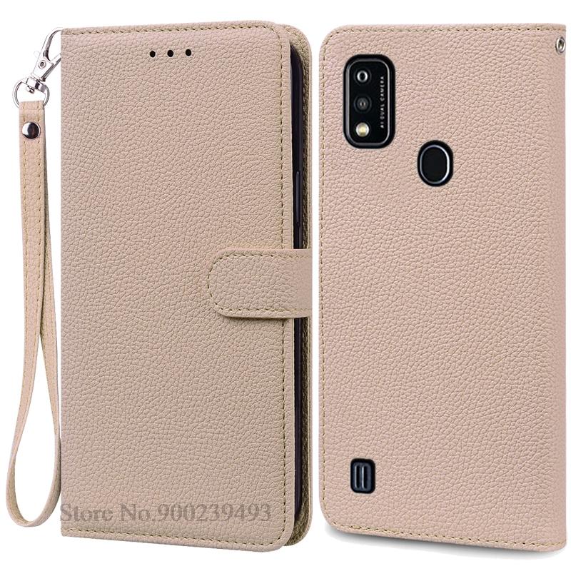 A51 Case For ZTE Blade A51 Case Soft Silicone Leather Flip Wallet Case For ZTE Blade A51 Case Back Cover Coque Fundas Etui